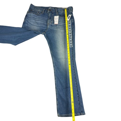 Old Navy Jeans donna 36 x 30 blu boot-cut integrato pantaloni denim flex nuovi con etichette - Foto 12 di 17