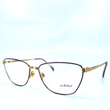 Atrio Eyeglasses Mod. 340-530 Gold Cat Eye Full Rim Frames 57[]15 130 mm