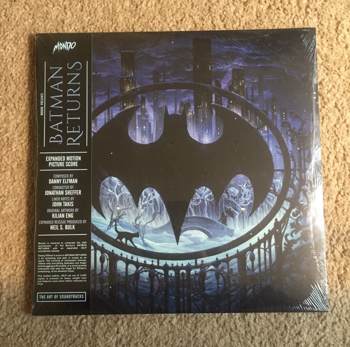 BATMAN RETURNS 2LP VINYL バットマン リターンズ LP batmanreturns-ost.jpg?v=1571265142