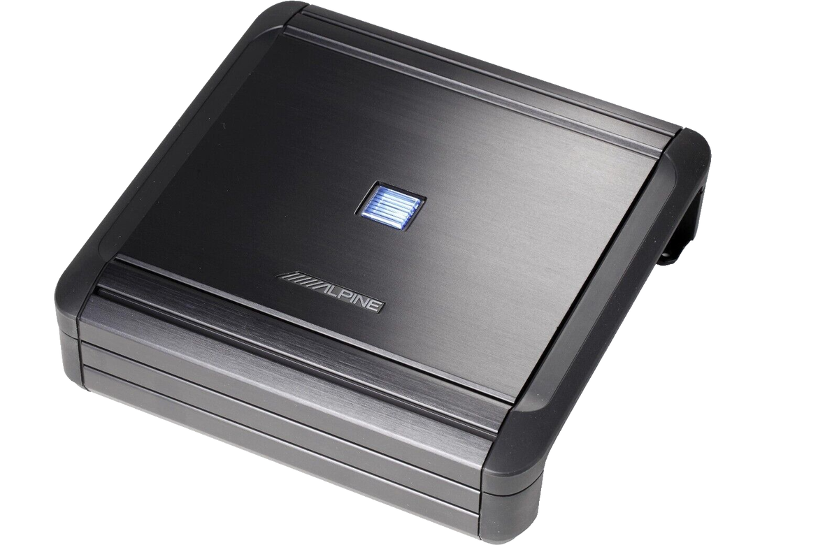 ■CAR MUO BASS PRO＆ALPINE MRV-T500アンプセット品 Alpine MRV-T500 V12 Car Amplifie 2-Channel Power Amp Max