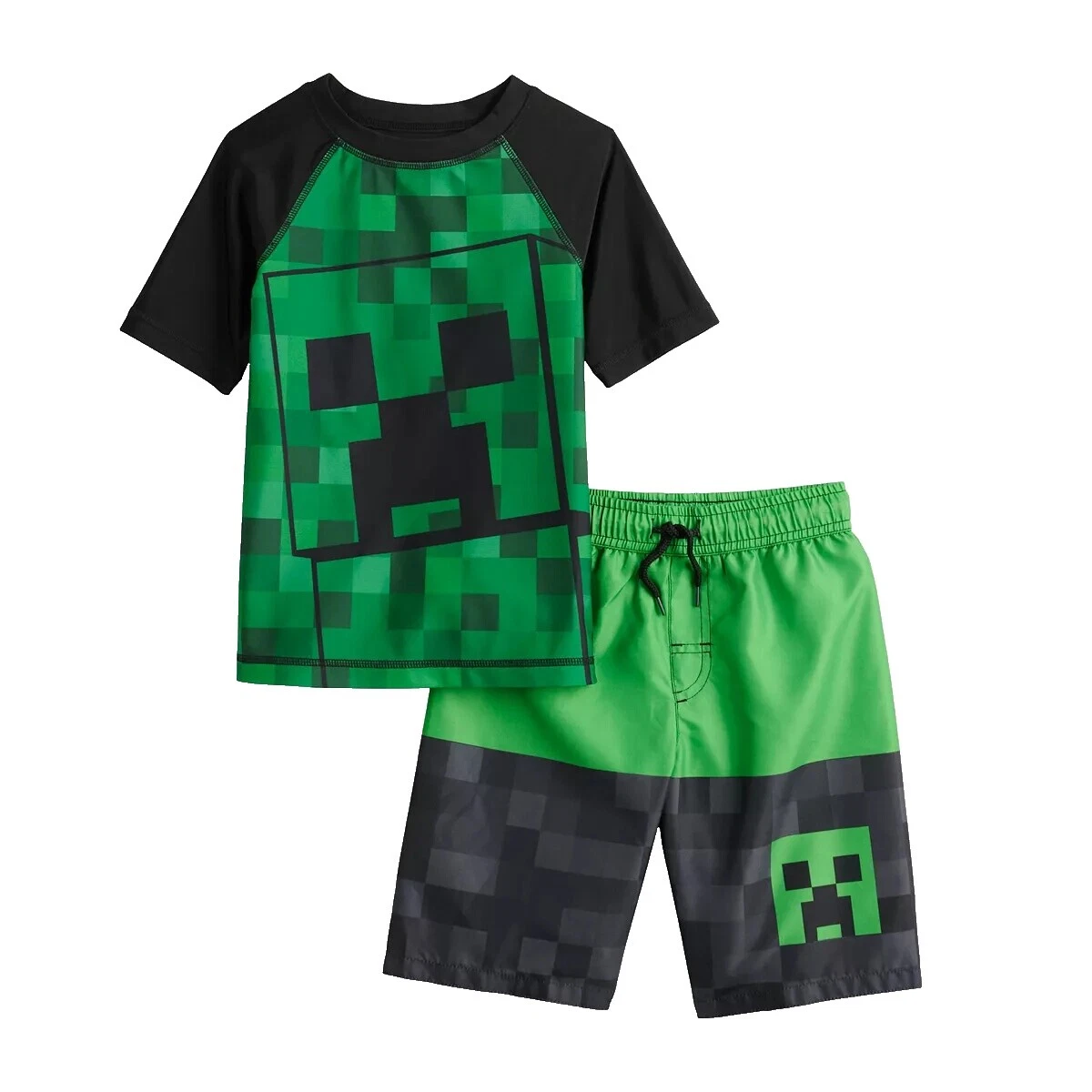 Ropa, zapatos y accesorios multicolores para niños de Minecraft