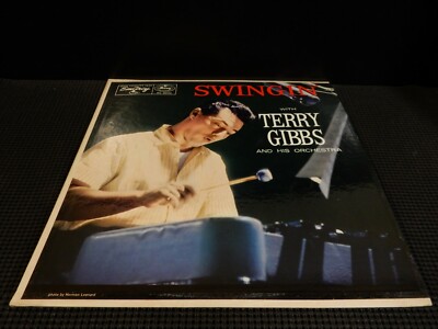 Swinging With TERRY GIBBS & ORCHESTRA LP EMARCY MG-36103 MONO DG