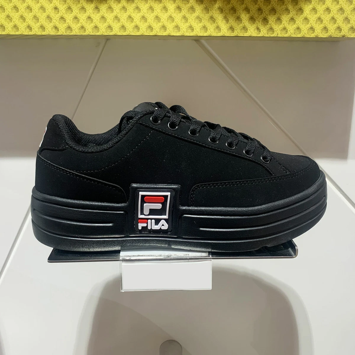Fila sneakers top womens black