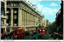 Postcard - Oxford Street - London, England