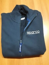 FELPA SPARCO IN COTONE FELPATO CON ZIP -  TAGLIE L E XL SPARCO SWEAT SHIRT HOODI