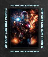 Iron Man The Avengers Marvel Comic MCU Poster Print - No Frame
