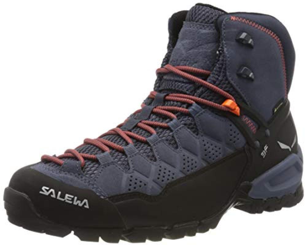 (TG. 47 EU) SALEWA Ms Alp Trainer Mid GTX, Scarpe da Arrampicata Alta Uomo, Blu