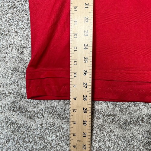Adidas Manchester United Soccer Jersey Mana XL Football Shirt Red White Stripes - Picture 6 of 8