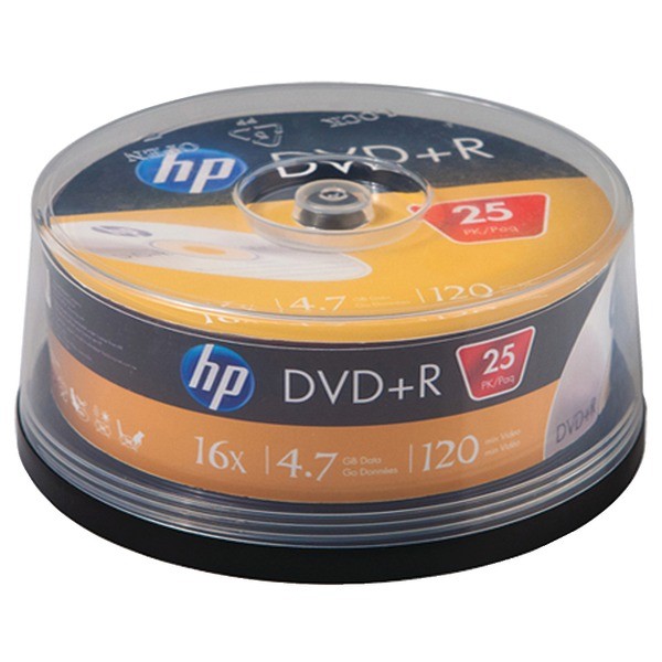 HP DVD R 16x 4 7gb Blank Disc 120min 25pk For Sale Online EBay hp-dvd-r-16x-4-7gb-blank-disc-120min-25pk-for-sale-online-ebay