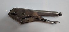 Craftsman 7" Straight Jaw Locking Pliers Vice Grip 9 45342 Made in USA