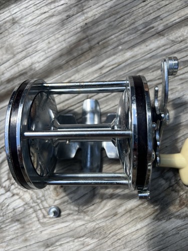 Vintage ANON-SHAW #6000 Saltwater Trolling Reel Instant Built in Brake - Picture 3 of 6