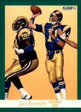 S6R9&10: 1991 Fleer Football Cards 251-432 (NM) - You Pick - Complete Your Set