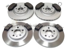 CITROEN C8 2.2 + 2.2 HDi 2002 -2011 FRONT & REAR BRAKE DISCS & PADS (CHECK SIZE)