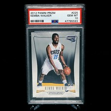 KEMBA WALKER 2012-13 PANINI PRIZM #225 - PSA 10 GEM MINT RC 
