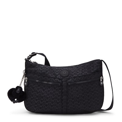 Kipling Medium Schultertasche IZELLAH Cross Body SIGNATURE EMBOSSED UVP 88 