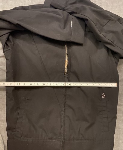 Volcom Jacket Kid’s Large Black Full Zip W/ Decorative Lining - Picture 5 of 10