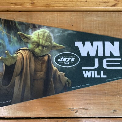 Wincraft Star Wars Yoda – Pennant Premium In Feltro, 30,5x76,2 Cm, Ufficiale, Fatto In USA - 6