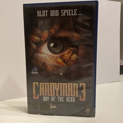VCL Video  CANDYMAN 3  Day of the Dead   VHS Rarität  FSK18 