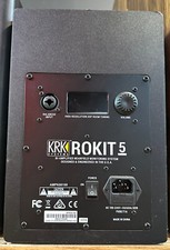 PAIR - KRK RP5 Rokit 5 G4 Professional 5" Powered Studio Monitor Black RP5G4 