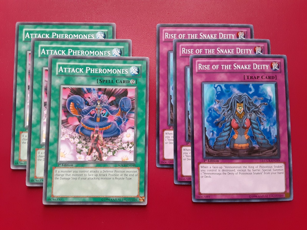 Yugioh Vennominaga The Deity of Poisonous Snakes 40 Card Yugioh Vennominaga The Deity of Poisonous Snakes 40 Card