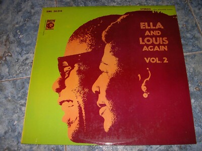 ELLA FITZGERALD AND LOUIS ARMSTRONG - ELLA AND LOUIS AGAIN VOL. 2 LP