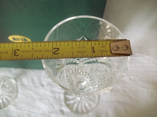 2 Tyrone Crystal Antrim Champagne Flutes - Picture 7 of 7