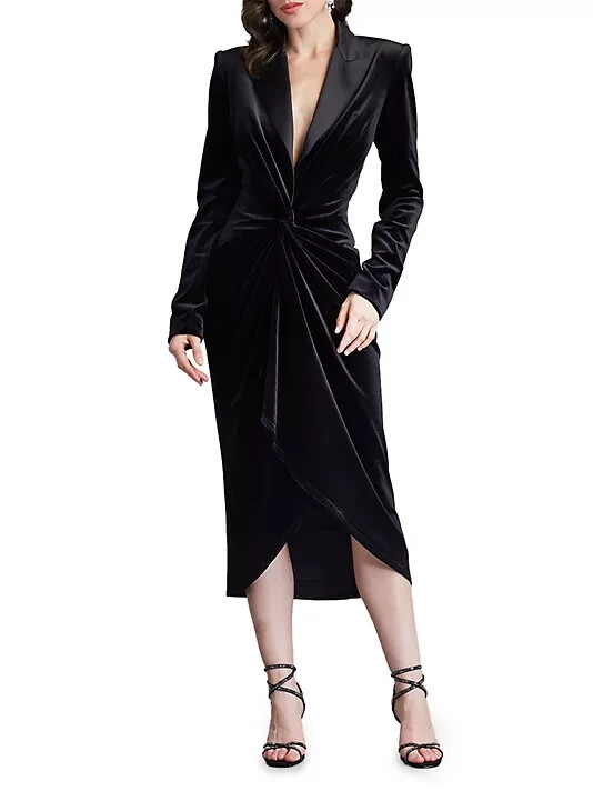 tadashi midi dress Tadashi Shoji Belle Sequin Lace Panel Midi Dress