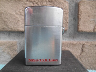 VINTAGE LIQUID GAS #300 LIGHTER MITSUI OSK SHIP LINES OSAKA SHOSEN KAISHA TOKYO