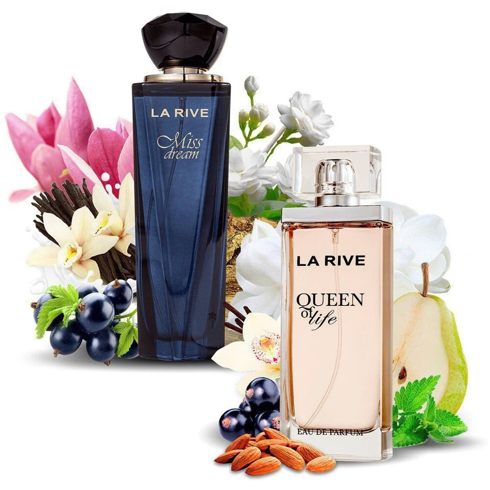 LA RIVE Miss Dream 100ml & Queen of Life 75ml Duo Parfum Gift Set