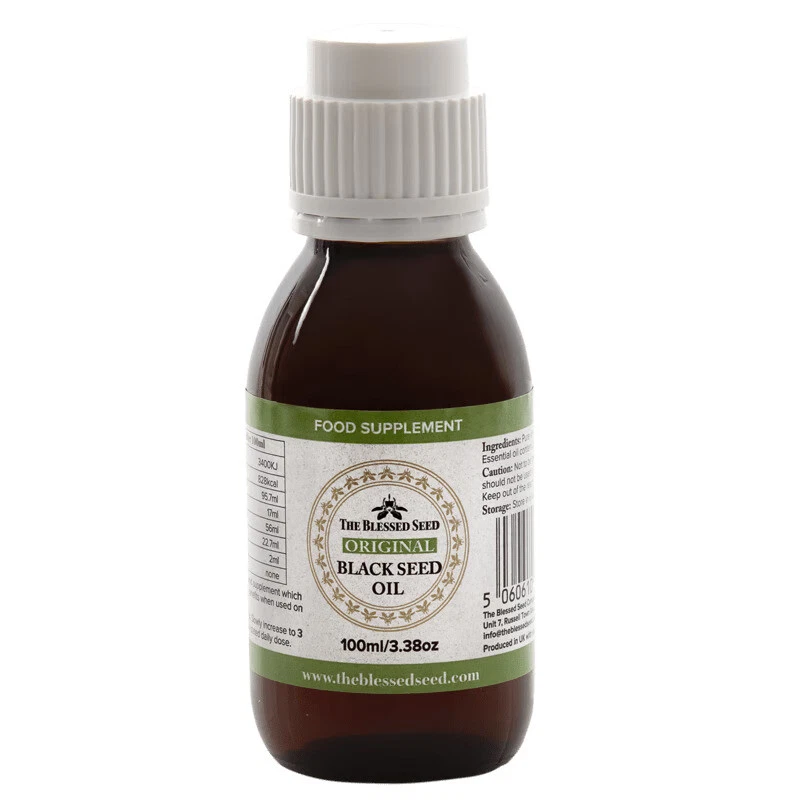 Kalonji & Nigella Black Seed Oil Virgin 100% Pure Organic The Blessed Seed