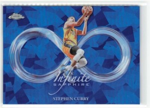 2023-24 Topps Chrome Sapphire Stephen Curry #I-10 Infinite