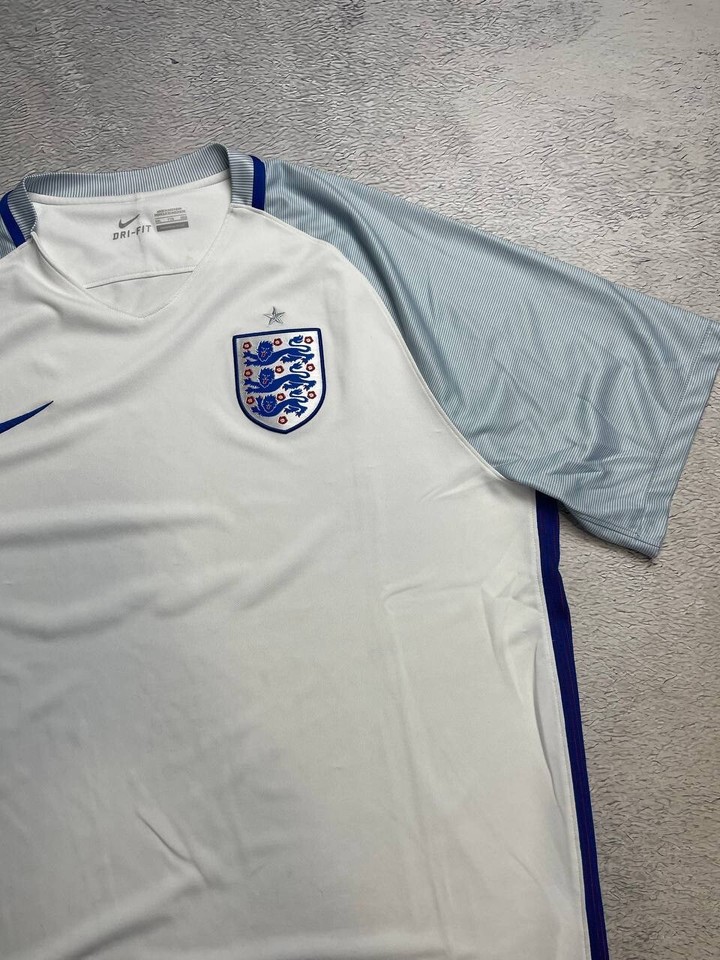 Vintage England 2016 Nike Soccer Jersey Blokcore 2XL size eBay