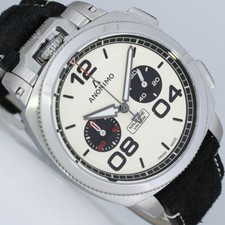 Orologio ANONIMO Militare Vintage Panda Cronografo Automatico (Prodotto Nuovo) AM-1122.01