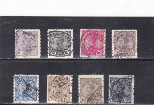 PORTUGAL D. MANUEL II STAMPS LOT (1910)