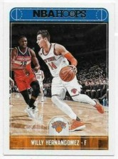 2017-18 Panini NBA Hoops Willy Hernangomez #103 Football DNA Games