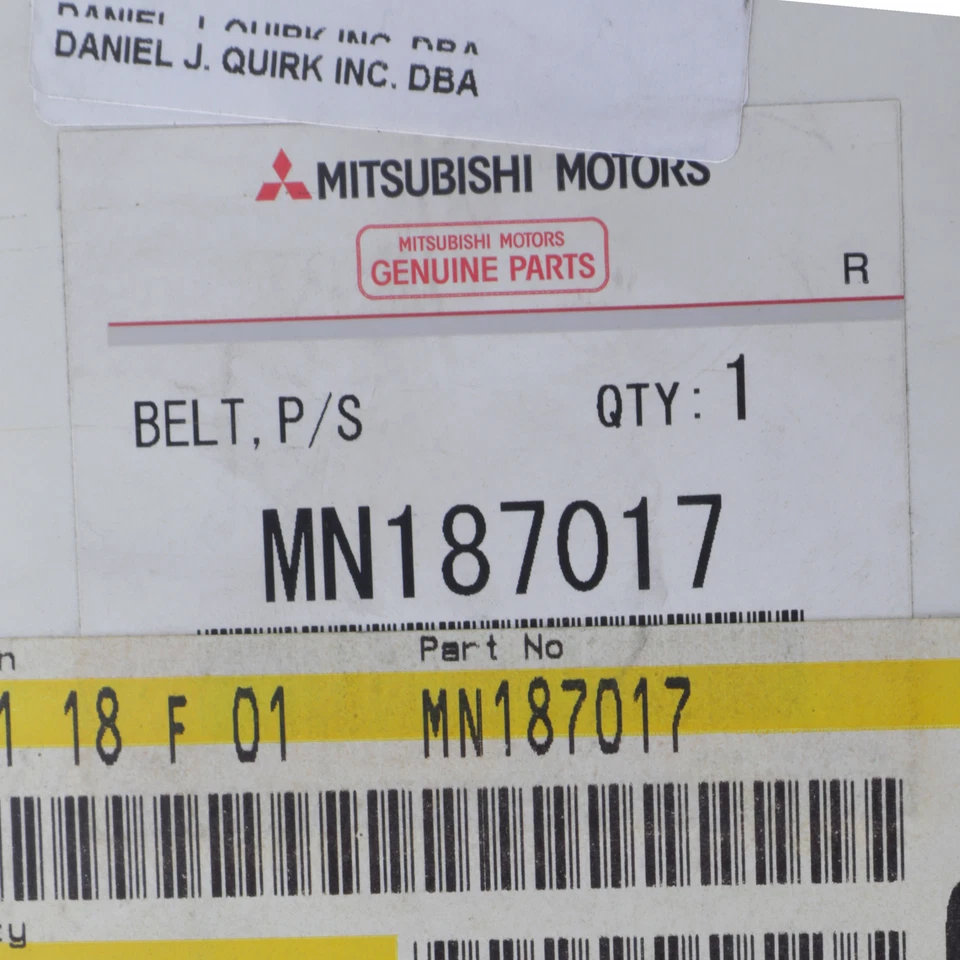 Cinto de direção hidráulica genuíno Mopar 2005 Chrysler Sebring Dodge Stratus MN187017 - Imagem 4 de 4