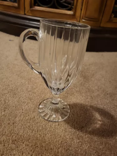 Mikasa PARK LANE CRYSTAL Irish Coffee Mug EXCELLENT CONDITION