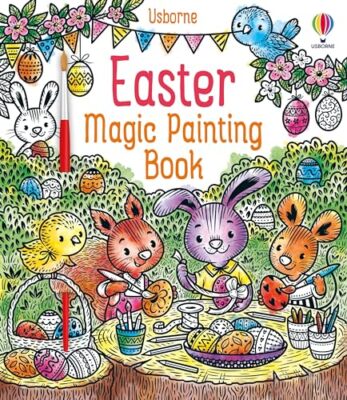 HEALTH MANAGEMENT Easter Magic Painting Book, 1 EA