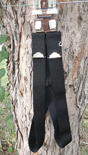 Schmidt Work Suspenders Easy Clip Adjustable 2" Poly Black Workwear NWT