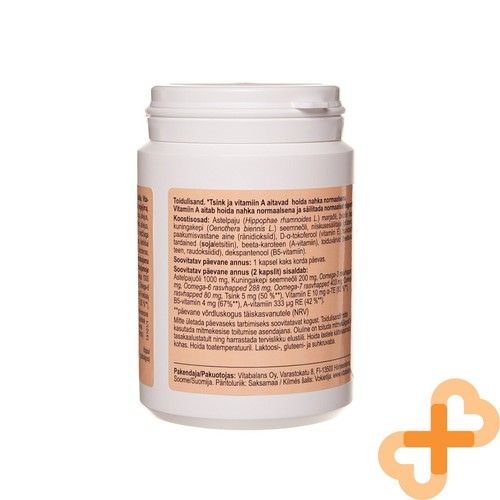 VITABALANS LADY Beauty Omega 120 Capsules Sea Buckthorn Evening Primrose Oil - Picture 24 of 24