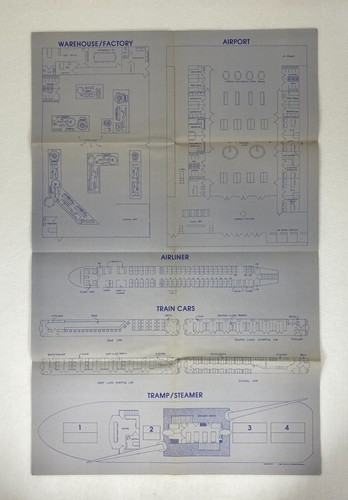 TOP SECRET Vtg 1987 TSR Espionage RPG USED Lot 7623, 7625, 7620 Map, Etc - Picture 15 of 18