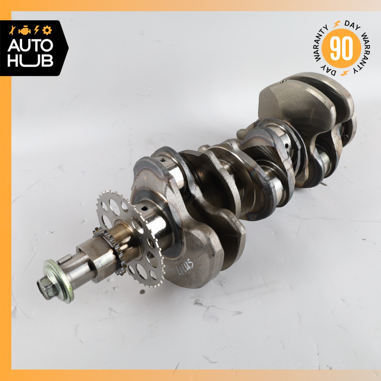 10-21 Lotus Evora S 3.5L V6 Engine Motor Crankshaft Crank Shaft OEM