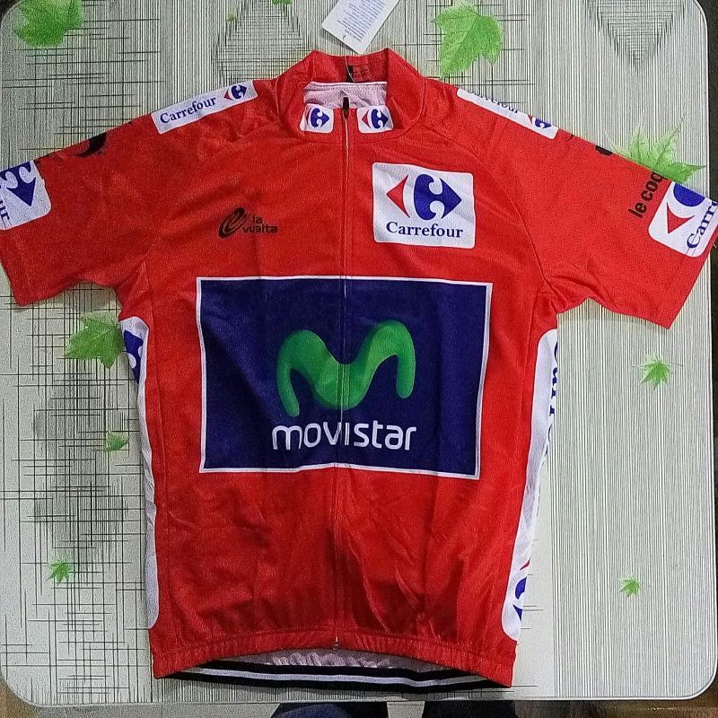 maillot ciclismo Equipo Movistar Líder La Vuelta a España Nairo