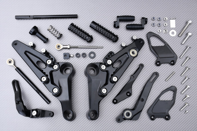 Commandes reculées Aprilia RS 660 2020-2025, parfaites pour vos sessions de trackdays et sorties週末