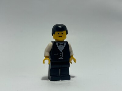 LEGO  Figur Minifigur Legoland Town Classic wtr002 Waiter Kellner aus 6376 36