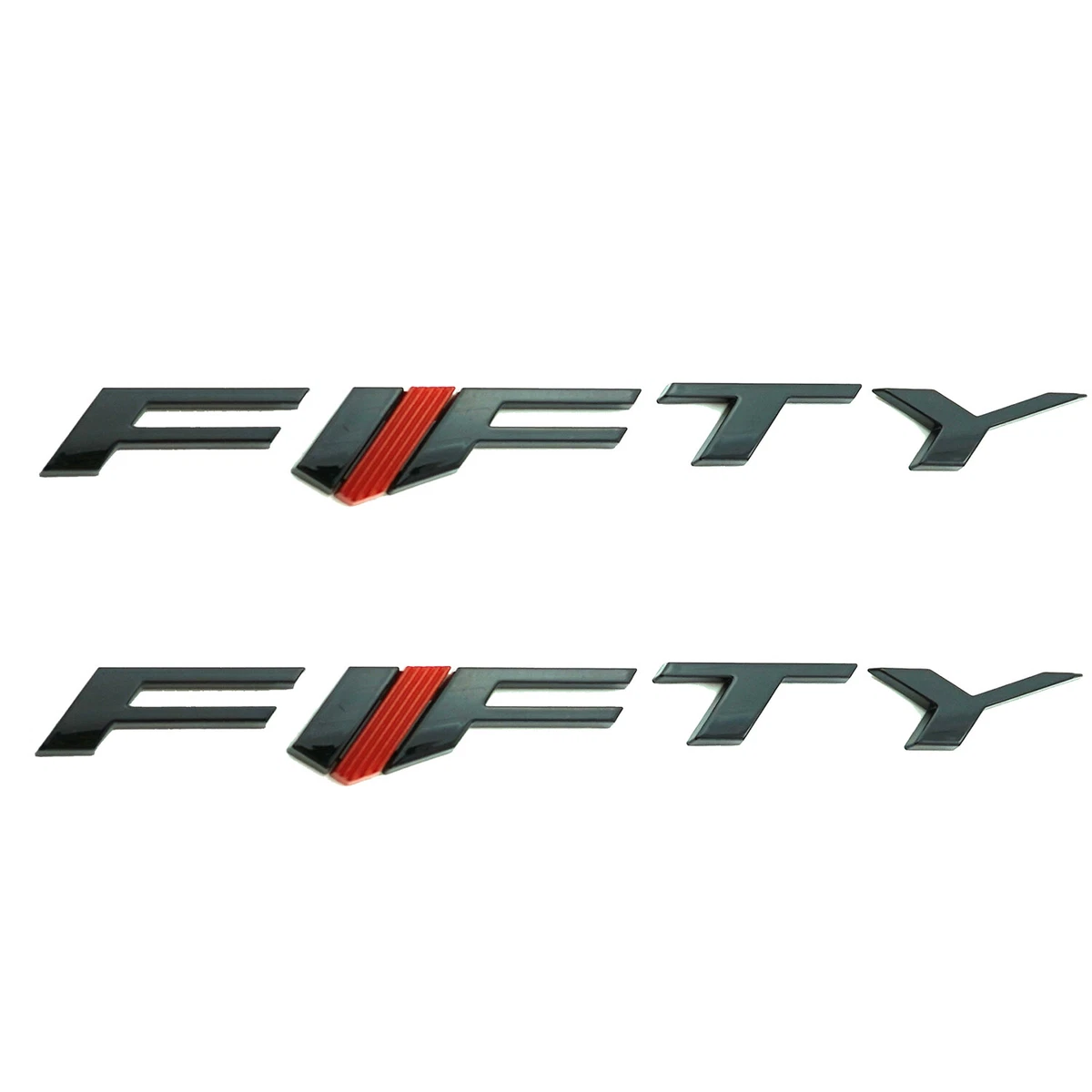 2x 84336885 Camaro Fifty Black Fender Emblems 2017 2018 Camaro 6th