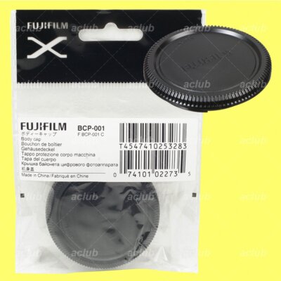 Fujifilm BCP-001 X-Mount Camera Body Cap Cover for XE XH XT X-Pro Series