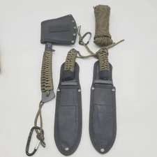 Ozark Trail 6 Pack Camping Tool Set, Machete, Hatchet, Knife, Cord and More