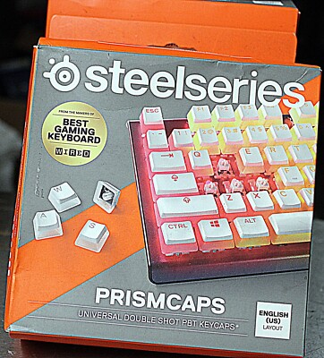 STEELSERIES PRISMCAPS WHITE (ENGLISH [US]) - 60203