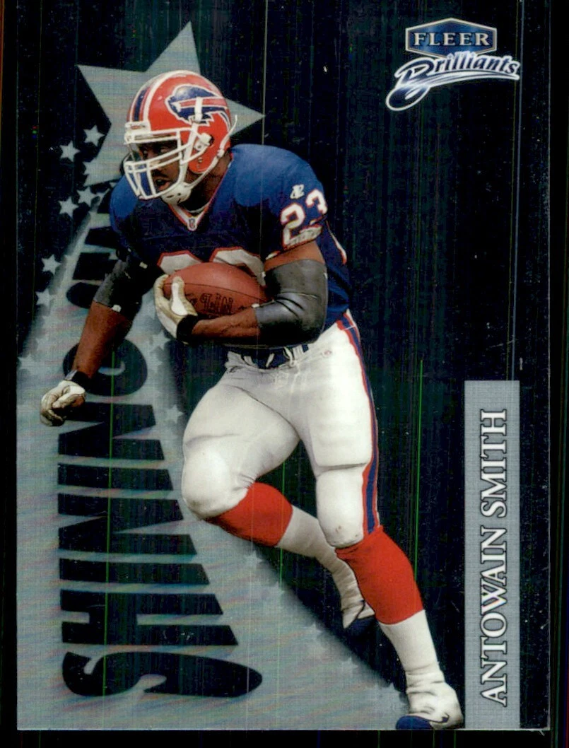 1998 Fleer Brilliants Shining Stars Antowain Smith Buffalo Bills #15SS